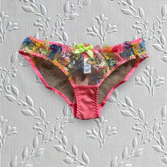 agent provocateur zuri pink multicolor brief - Picture 6 of 7